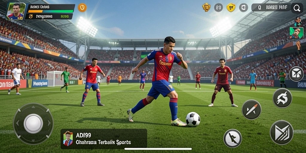 Tampilan gameplay seru di ADI99 dengan aksi olahraga menarik.