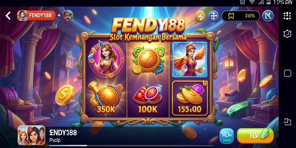 Tampilan gameplay Slot yang menegangkan di FENDY188.