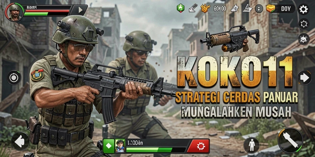 Gameplay KOKO11 yang intens dan penuh strategi.