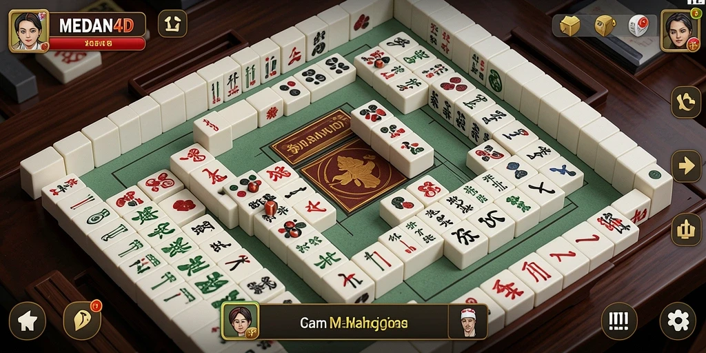 Gameplay menantang Mahjong dengan grafis yang menarik.